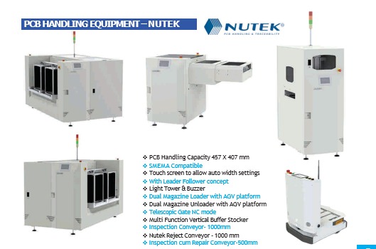 PCB handling equipment