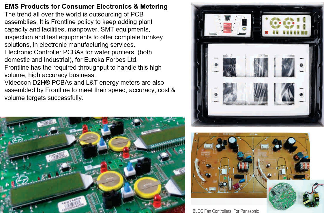Consumer electronics and metering solutions