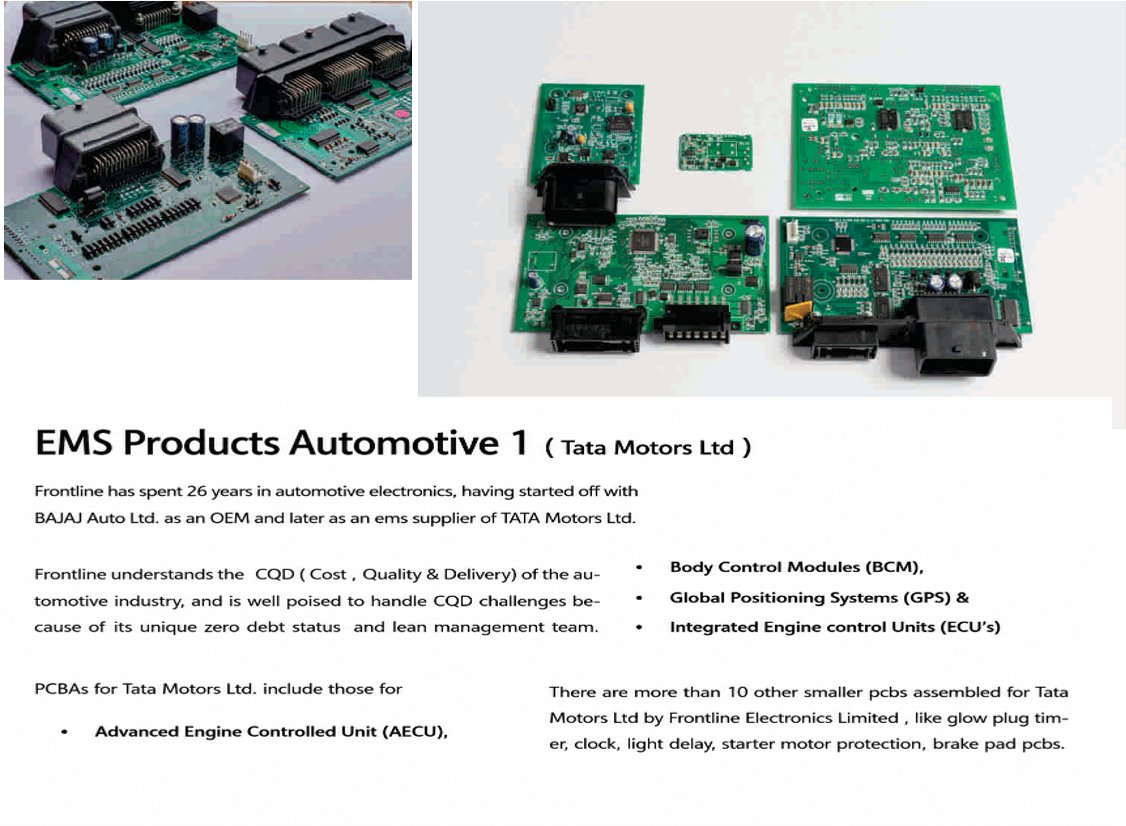 EMS automotive electronics assembly